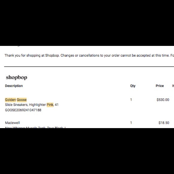 Golden Goose Highlighter Pink Slides SZ 41 - Picture 5 of 6